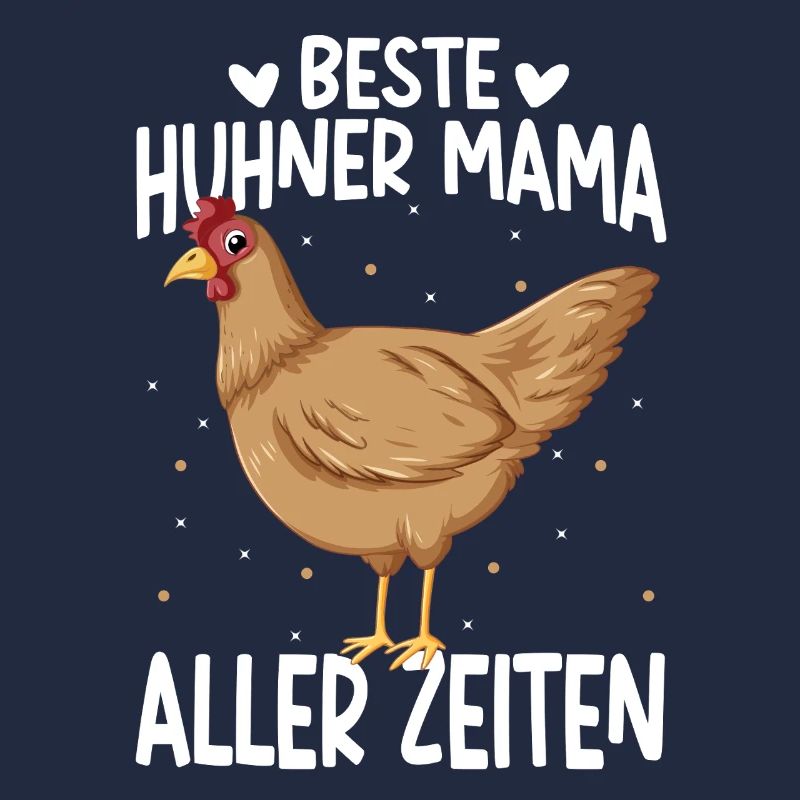 Hühner Mama Muttertag Mutterschaft Elternteil