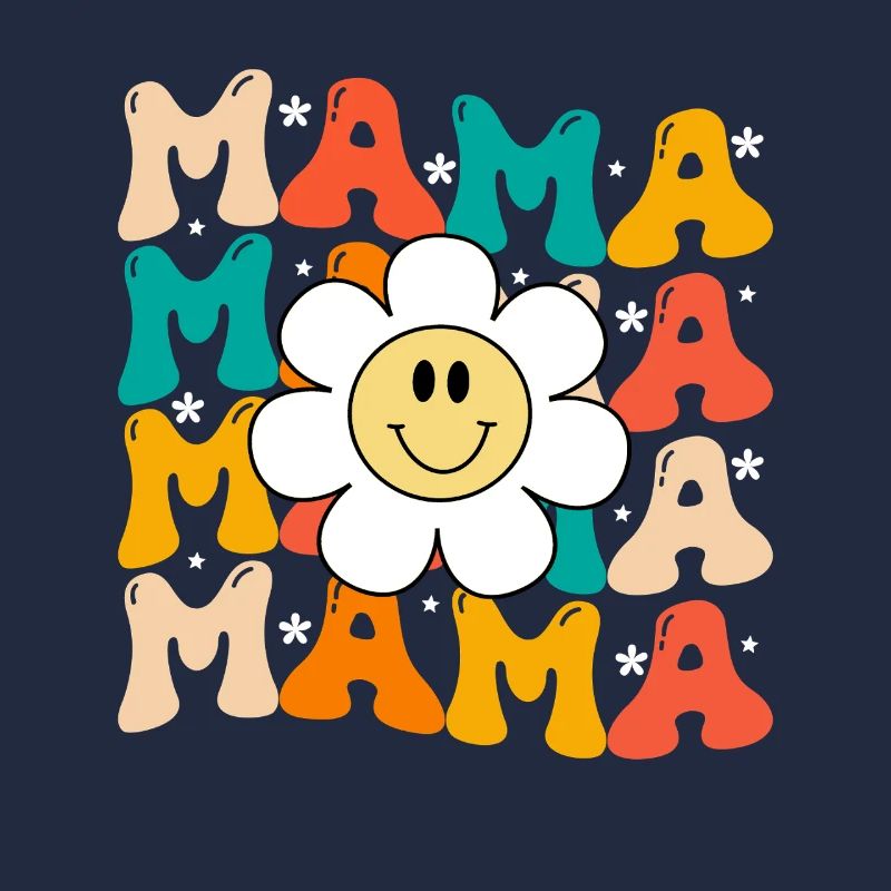Groovy Mama Mutterschaft Elternteil Muttertag