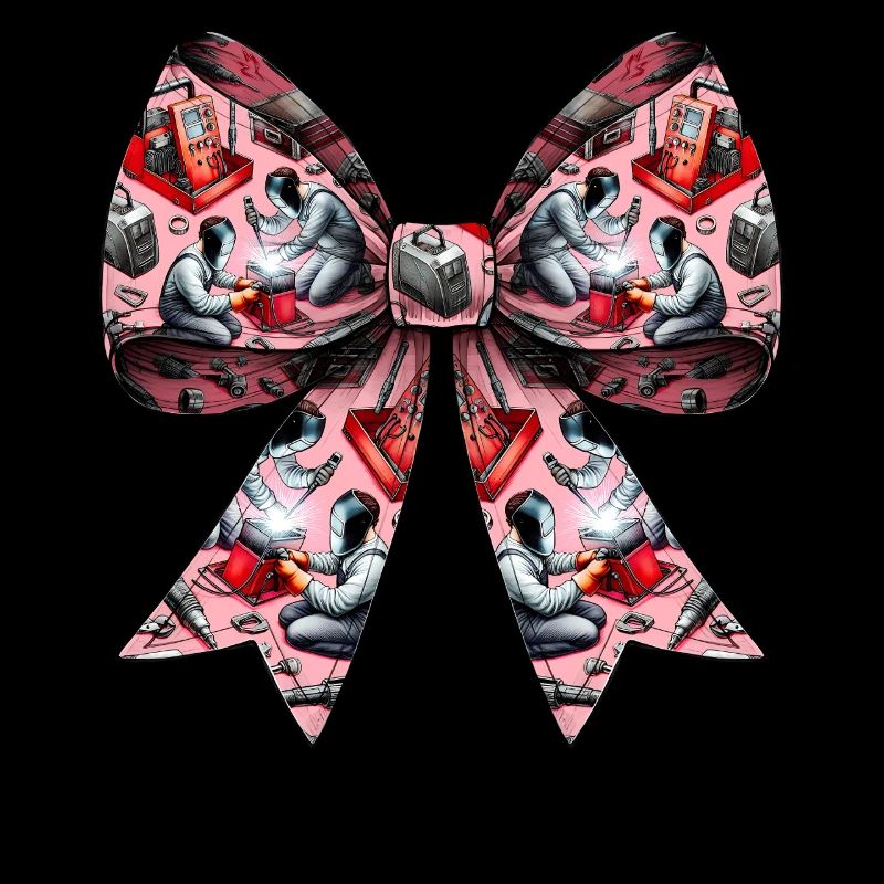Coquette Bow Welding Welder Weld Pattern