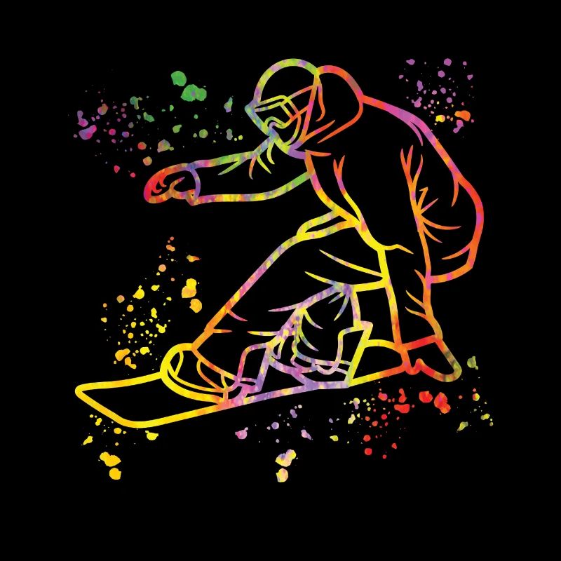 Snowboarder Snowboarding Snowboard