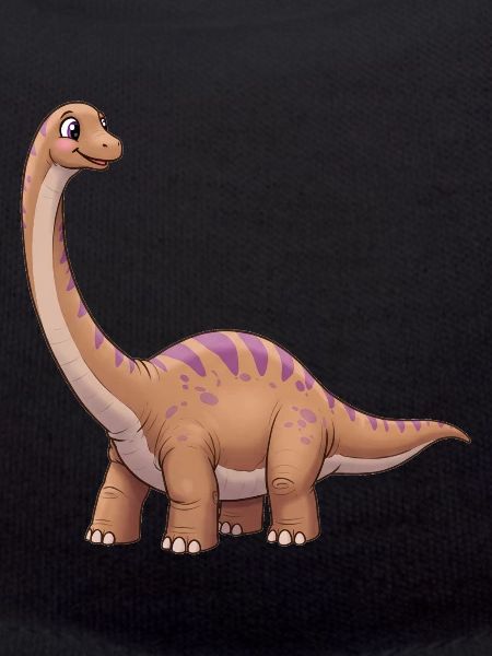 Dino Cartoon Apatosaurus