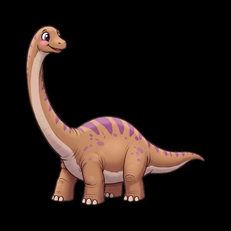 Dino Cartoon Apatosaurus