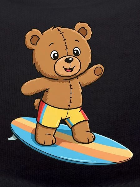 Teddy Bear Surfer