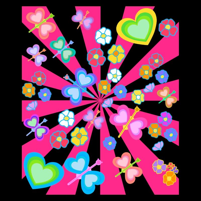 Frühling Sommer Kinder Kind Retro Vintage 80er