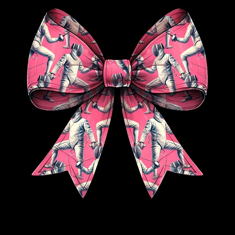 Coquette Bogen Fechten Fechter Pattern Mom