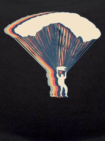Paragliding Paragliding Parachute Retro