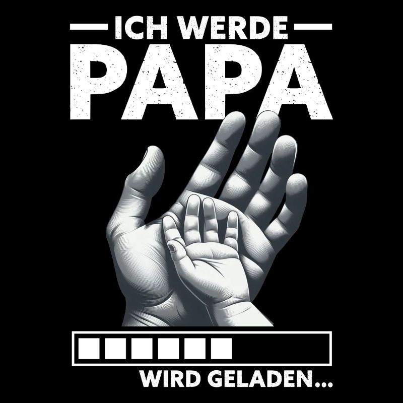 Ich Werde Papa Vatertag Neuer Papa Elternteil