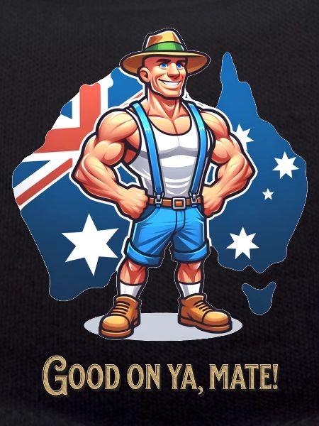 Australia Funny Design