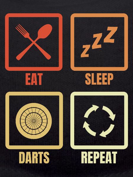 Eat Sleep Darts Repeat