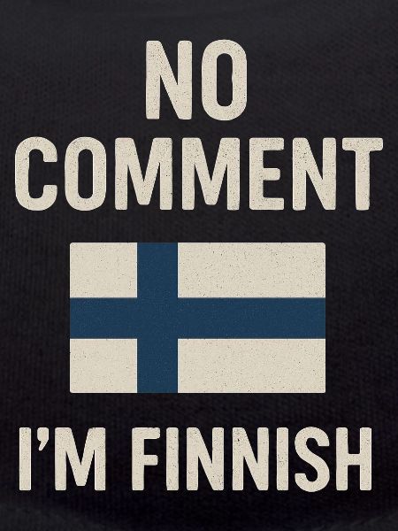 Finnish flag. No Comment