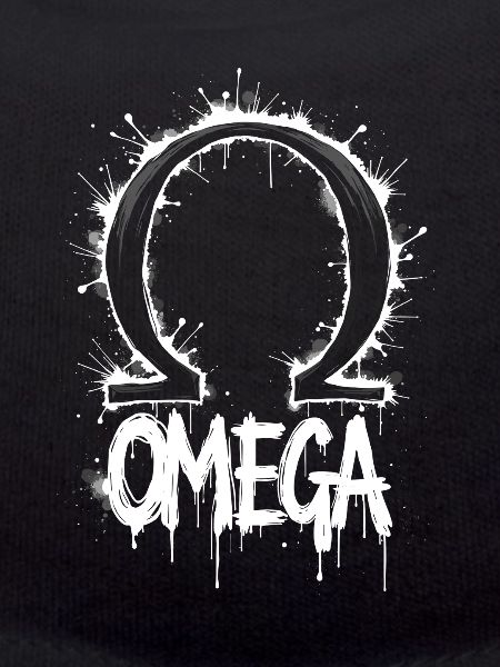 Omega Symbol Splash