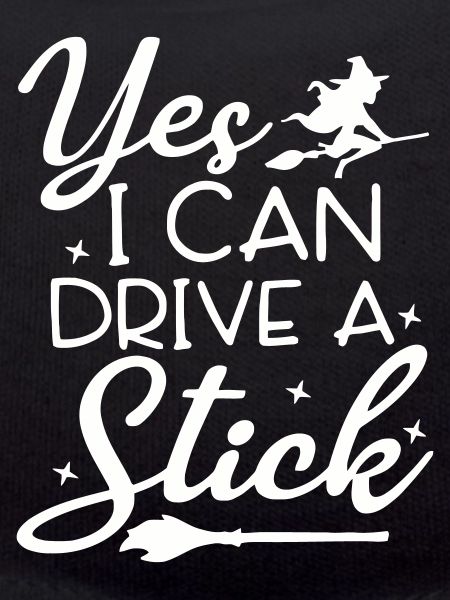 Whimsical Witch Riding Broom Illustration