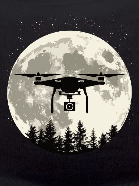 Drone Pleine Lune