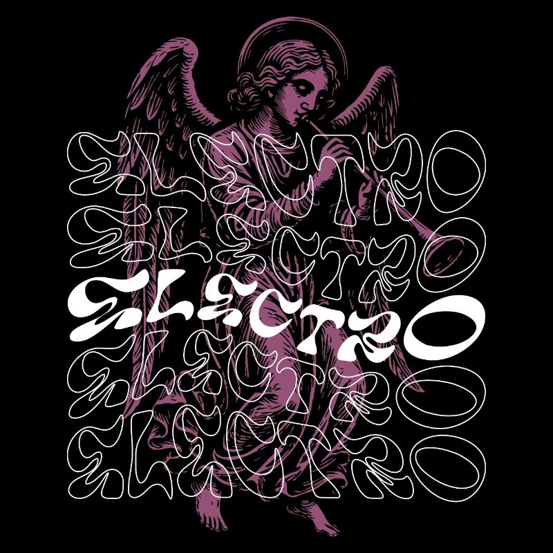 Electronic music with Heavenly Angel design