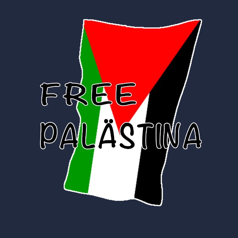 Conception du drapeau de la Palestine libre