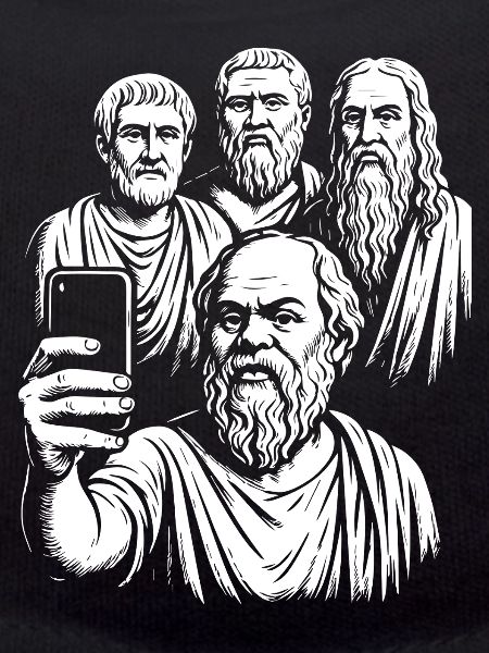 Ancient Greek Philosophers Selfie