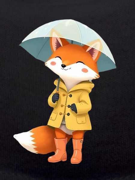 Fox Raincoat Umbrella
