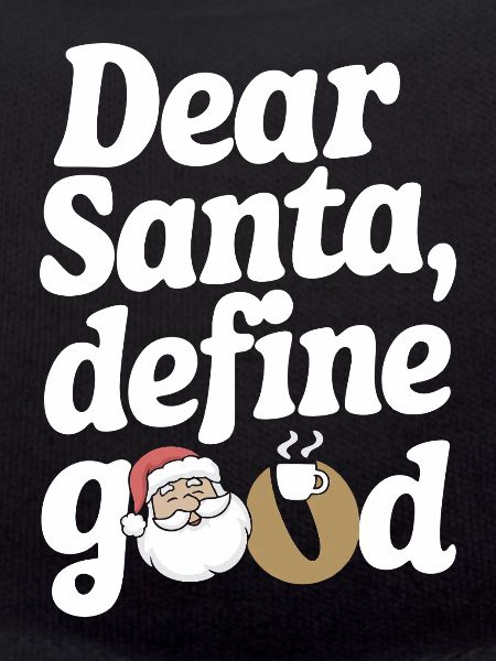 Cher Père Noël, définissez le bien