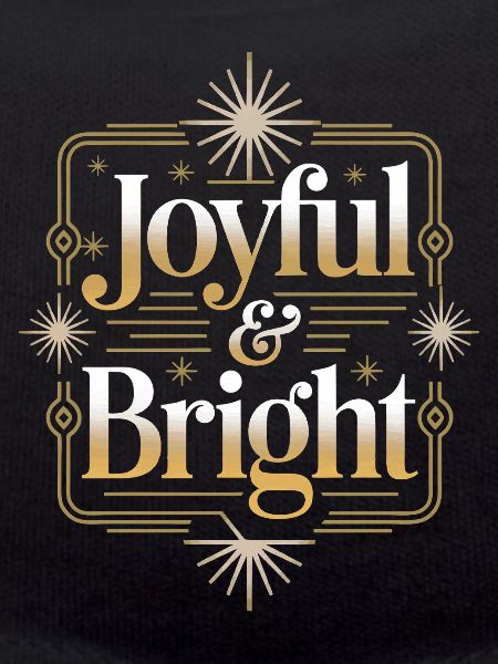 Joyful & Bright Gold Glow