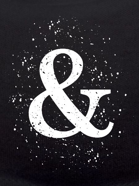Grunge Ampersand