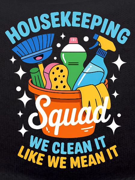 Funny Cleaning Design