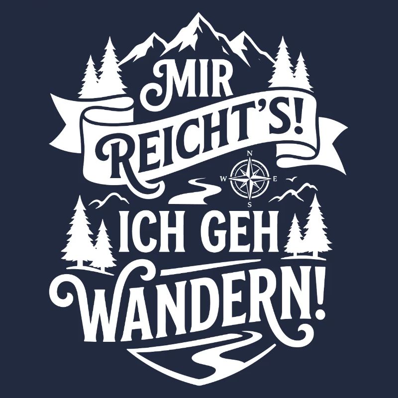 I've had enough – I'm going hiking