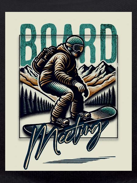 Snowboarding Board Meeting