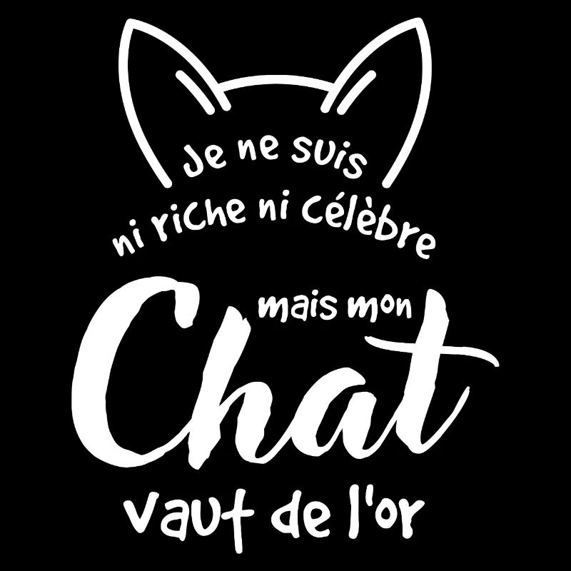 Chat précieux et humour doré