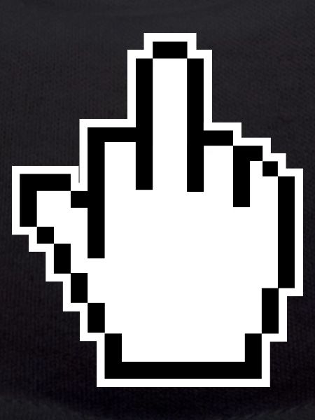 Mittelfinger Cursor Middlefinger