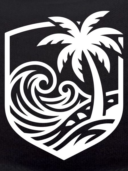 Palm Trees Beach Ocean