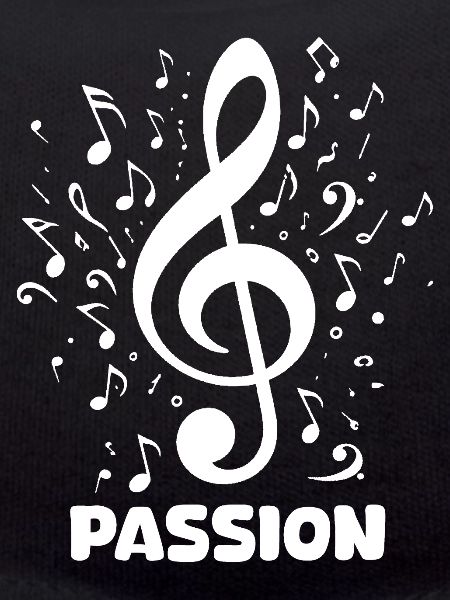 PASSION clef music design