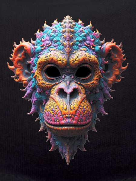 Ornate Chimp Mask