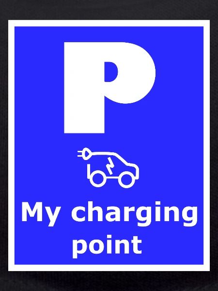My charging point sign