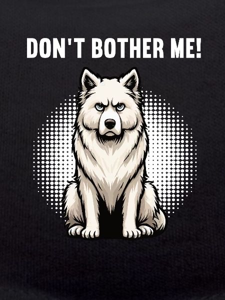 Don't Bother Me White Shepherd