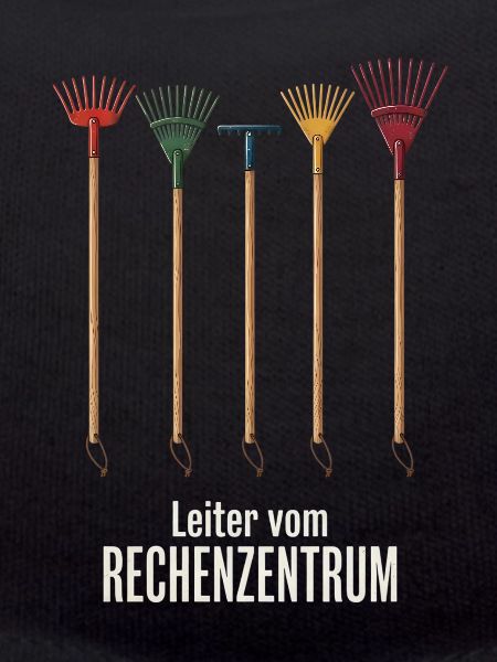 Leiter vom Rechenzentrum Gartenoutfit Gartenarbeit