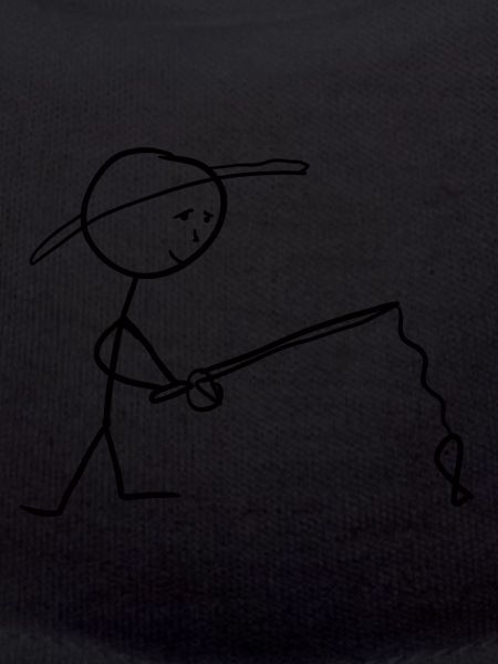 Fisherman Angler Drawing