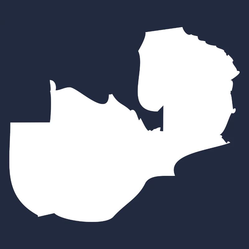Zambia Map Flag