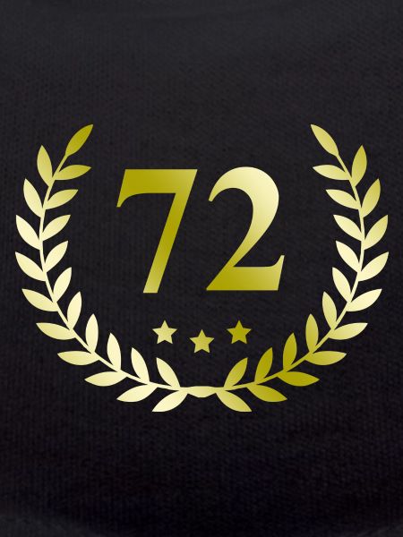 72 Number wreath