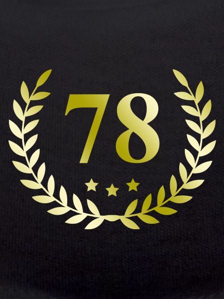 78 Number wreath