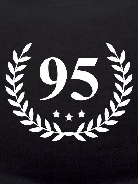 95 Number wreath
