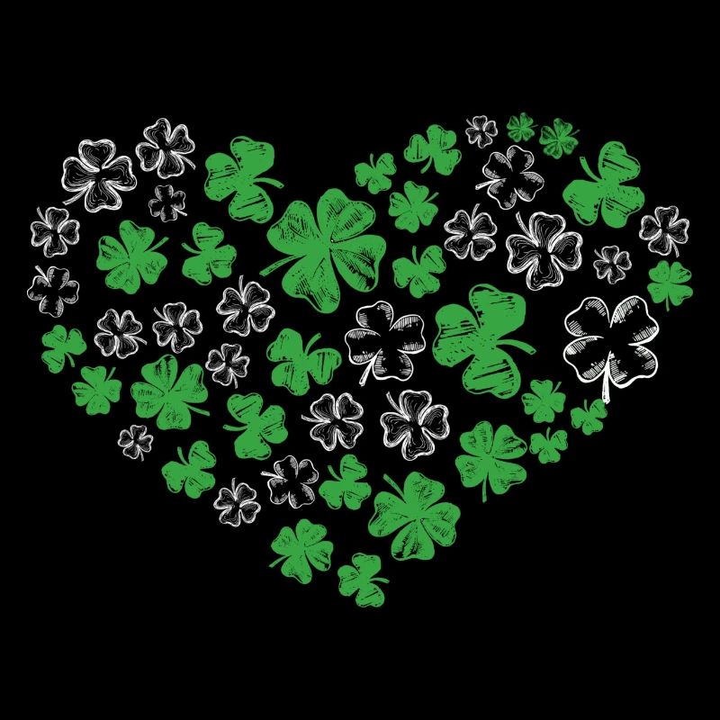 Cloverleaf Heart Tout le meilleur pour la Saint-Patrick