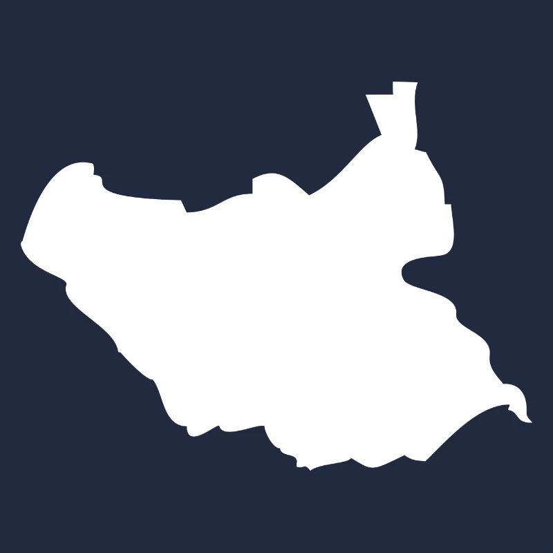 Sudan map flag