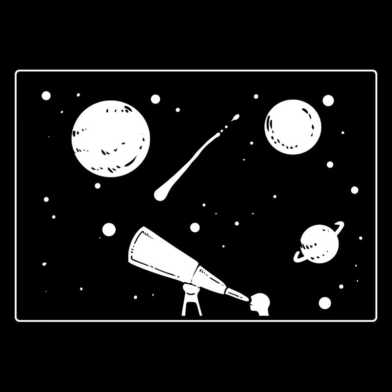 Sternenjunge Astronom