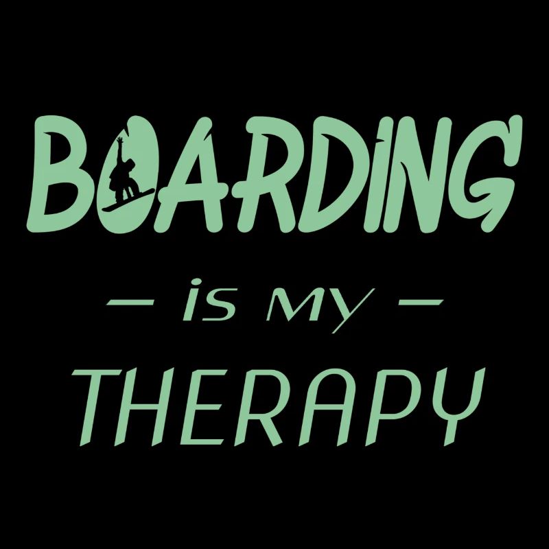 boarding is my therapy