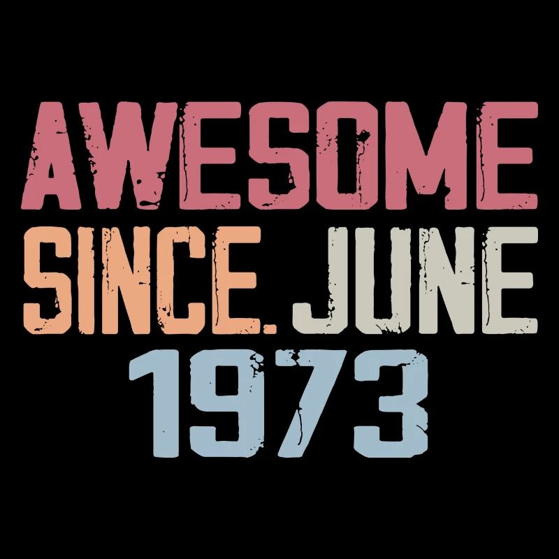 June 1973 June Retro June 1973 Birthday Gift