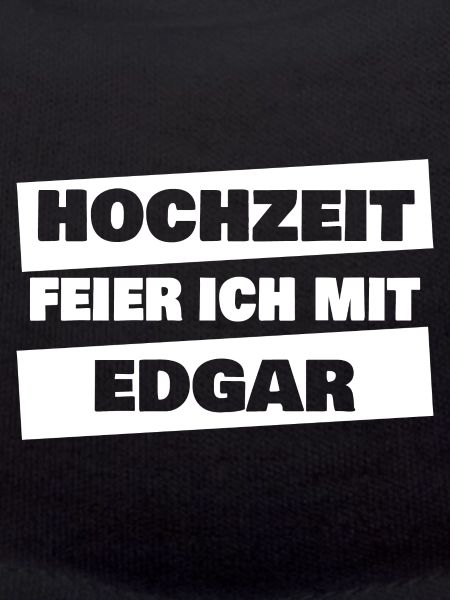 Edgar als JGA