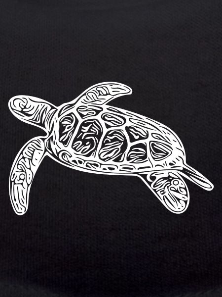 Small floating turtle