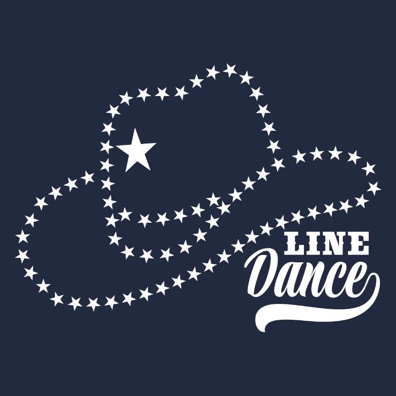 Linedance Linedancing Country Fan - Geschenk