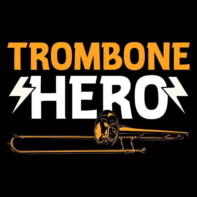 Trombone Hero Posaunist