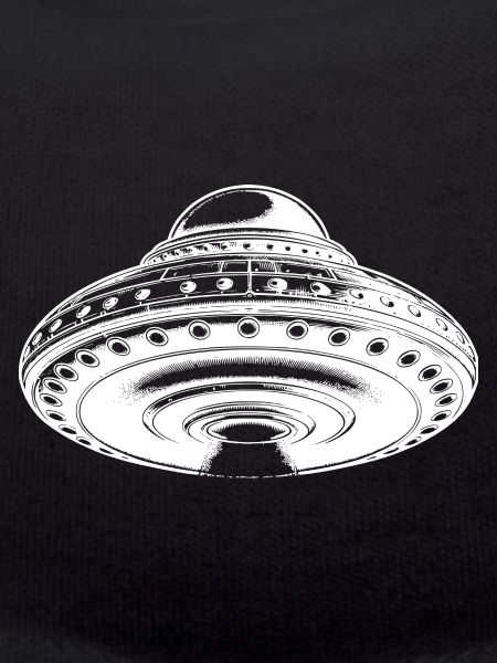 Floating Flying Unusual Saucer